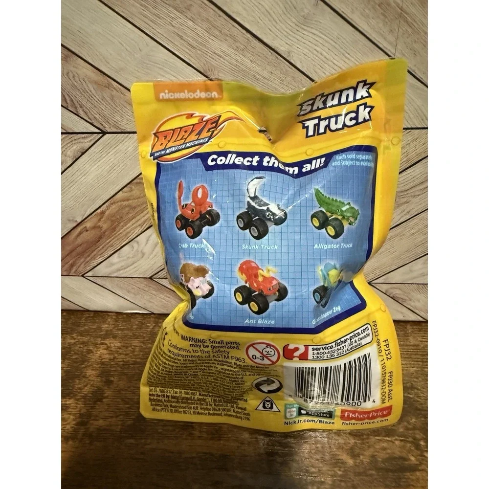 Nickelodeon Blaze And The Monster Machines Mini Skunk Truck
